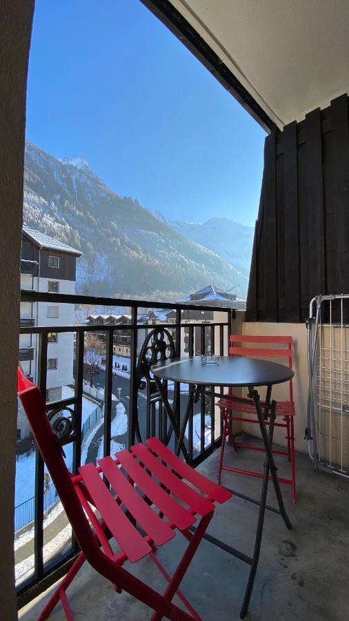 Chamois De Chamonix, Confortable 2 Pieces, Balcon, Parking Gratuit Bagian luar foto