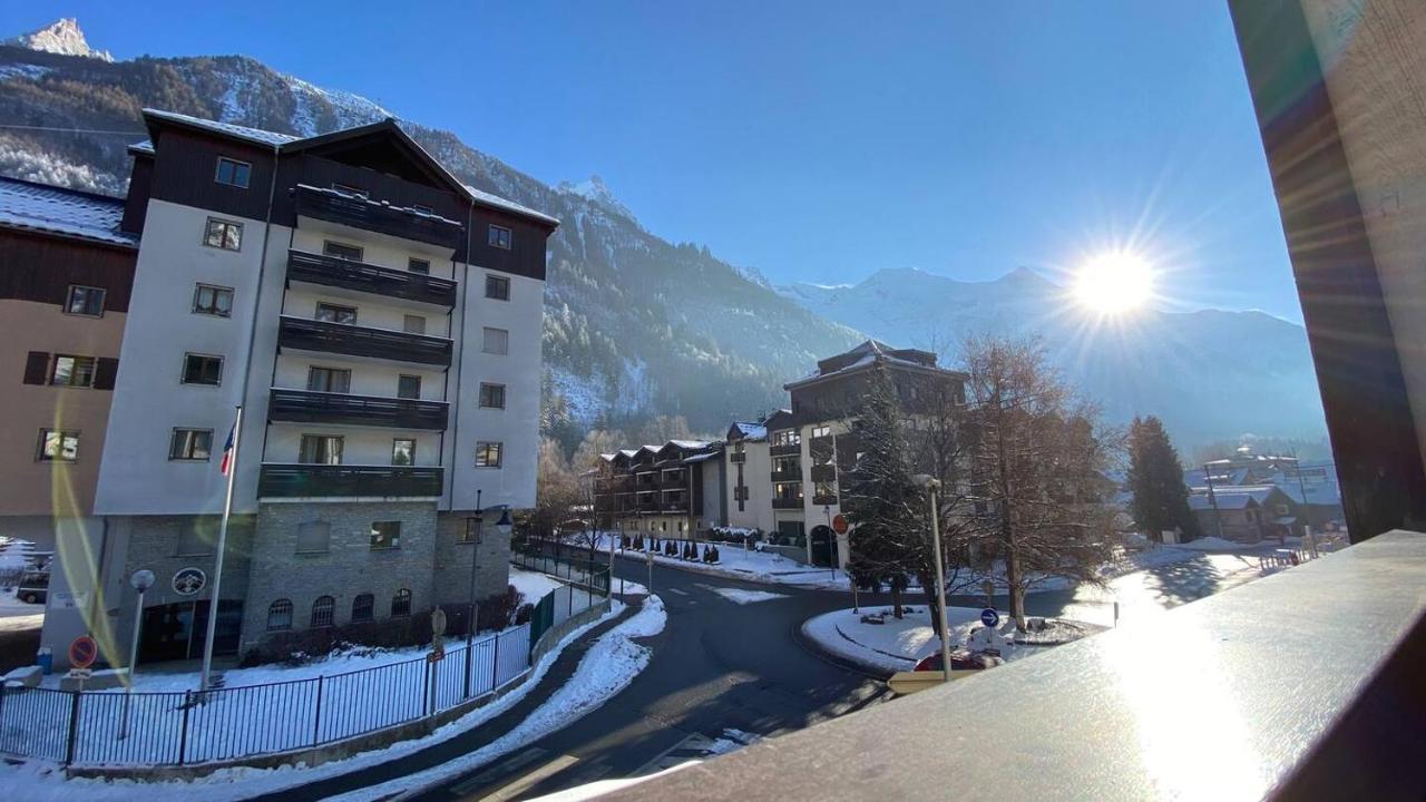 Chamois De Chamonix, Confortable 2 Pieces, Balcon, Parking Gratuit Bagian luar foto