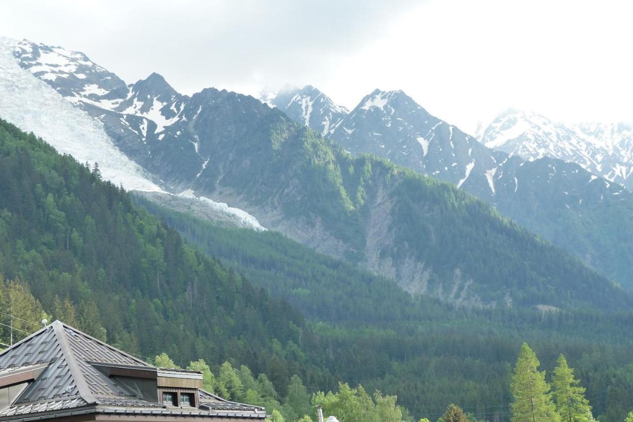 Chamois De Chamonix, Confortable 2 Pieces, Balcon, Parking Gratuit Bagian luar foto