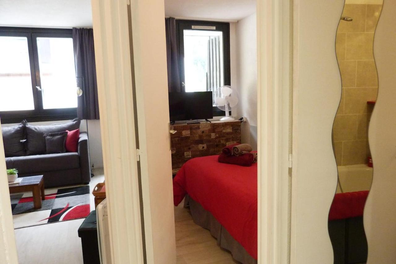 Chamois De Chamonix, Confortable 2 Pieces, Balcon, Parking Gratuit Bagian luar foto